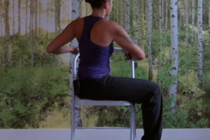 Yoga sur chaise avec Véronique Valin
